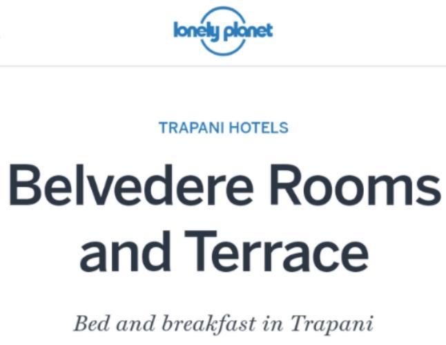 Belvedere Rooms And Terrace Trapani Bagian luar foto